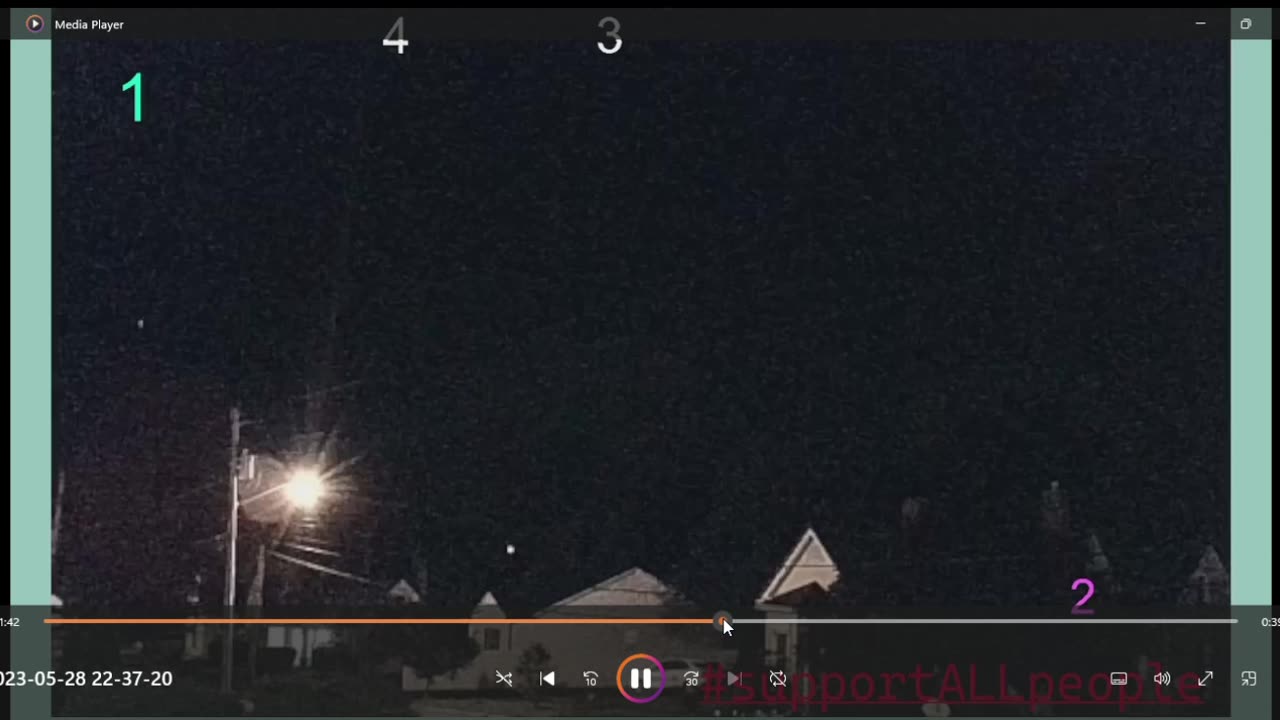 vid #2 Ufo? Merkabah? WHO KNOWS