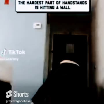 WHEN YOU'RE TOO FAT TO DO A HANDSTAND