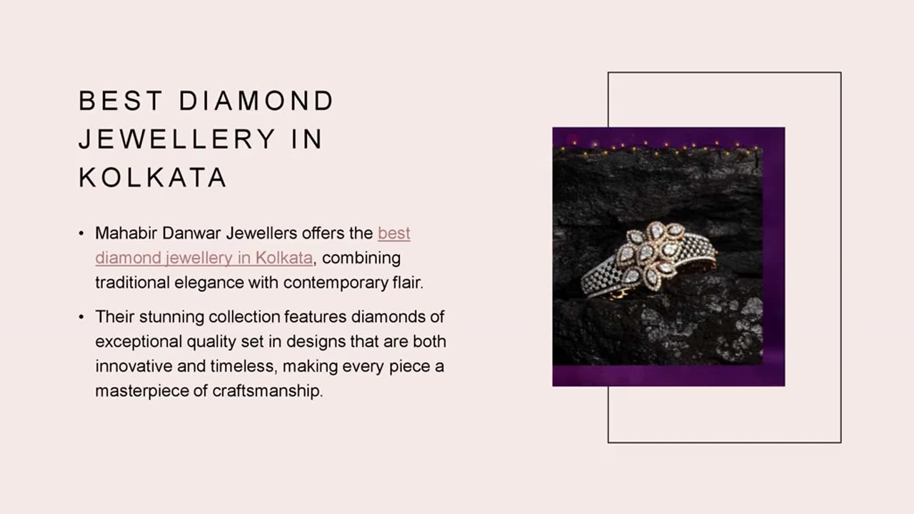 Best Diamond Jewellery in kolkata