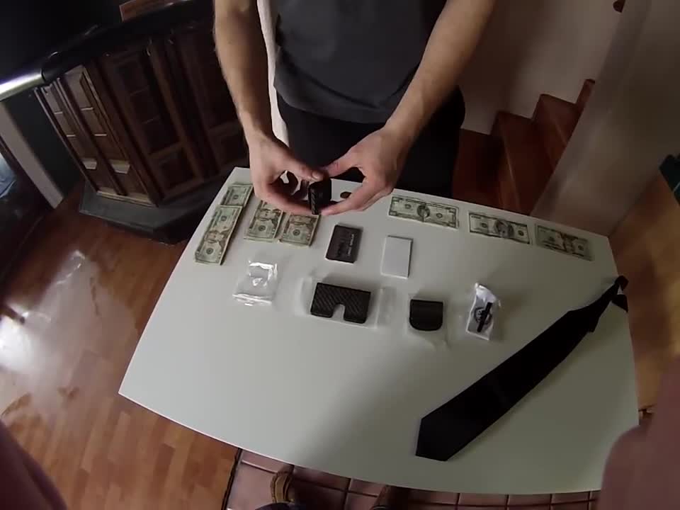 Carbon Fiber Money Clip Tie Clip Business Card Holder Review - RCFibers.com