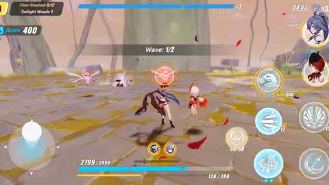 Honkai Impact 3rd - Elysian Realm Normal Difficulty W/ Li Sushang Pt 1
