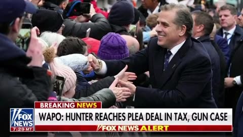 🚨 Hunter Biden reaches plea deal in tax, gun case