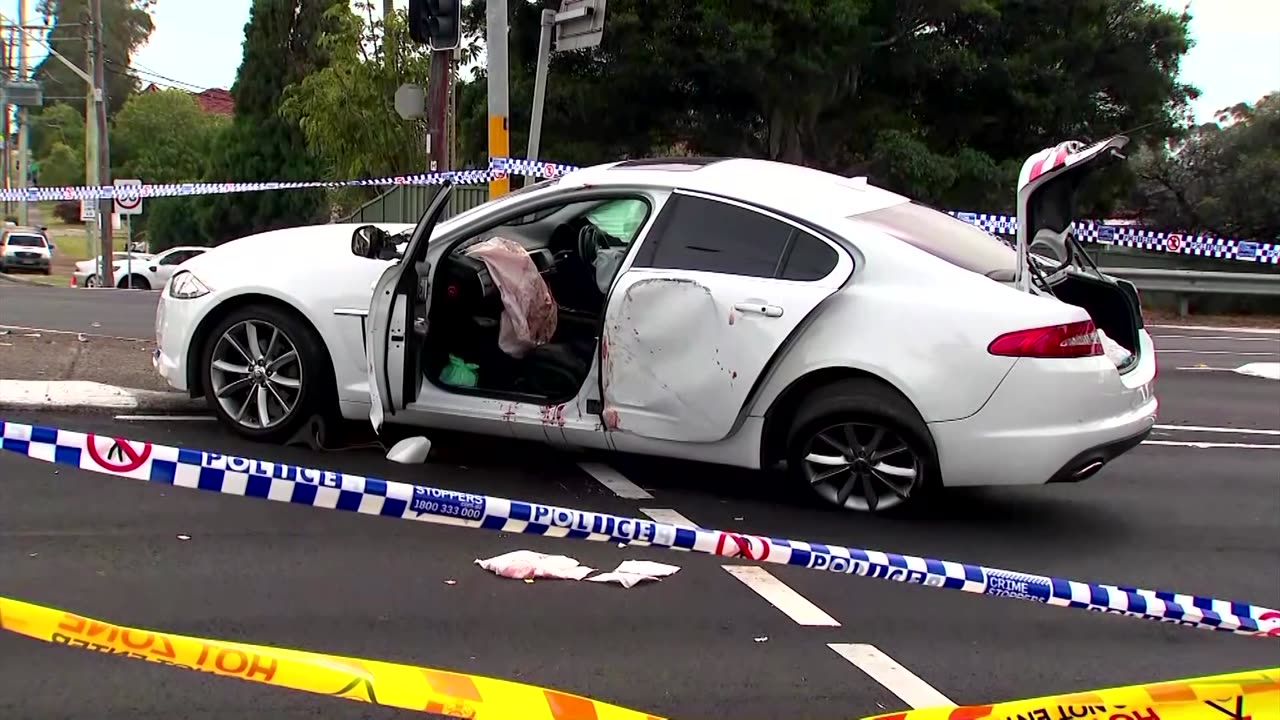 Multiple injured in a stabbing after a car crash in Sydney