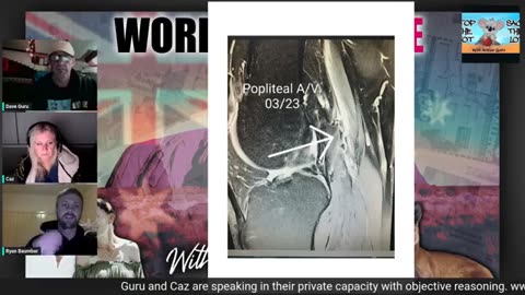 Guru and Caz with Ryan Baumber