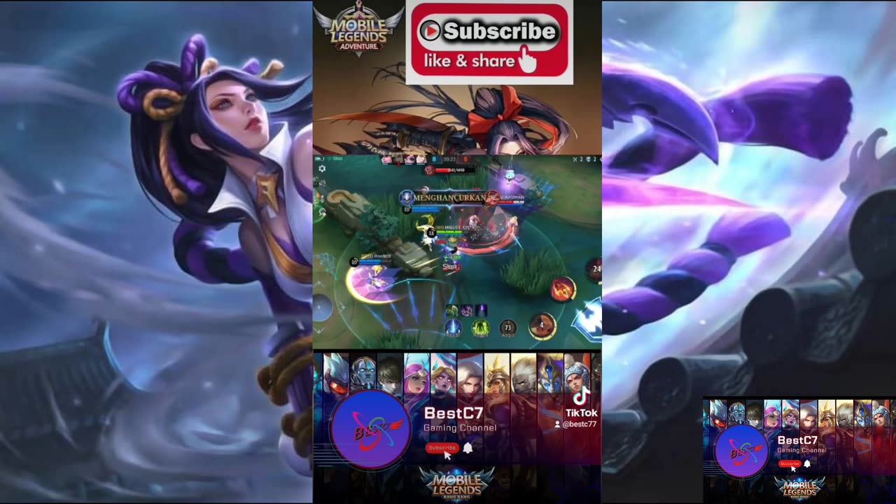 Hero Hanabi Mobile Legends Bang Bang