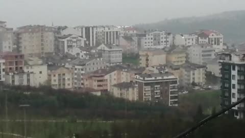 Rain in Gebze