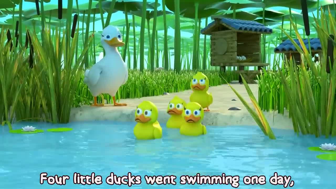 🦆 Five Little Ducks 🦆@LooLoo Kids - Nursery Rhymes and Children's Songs