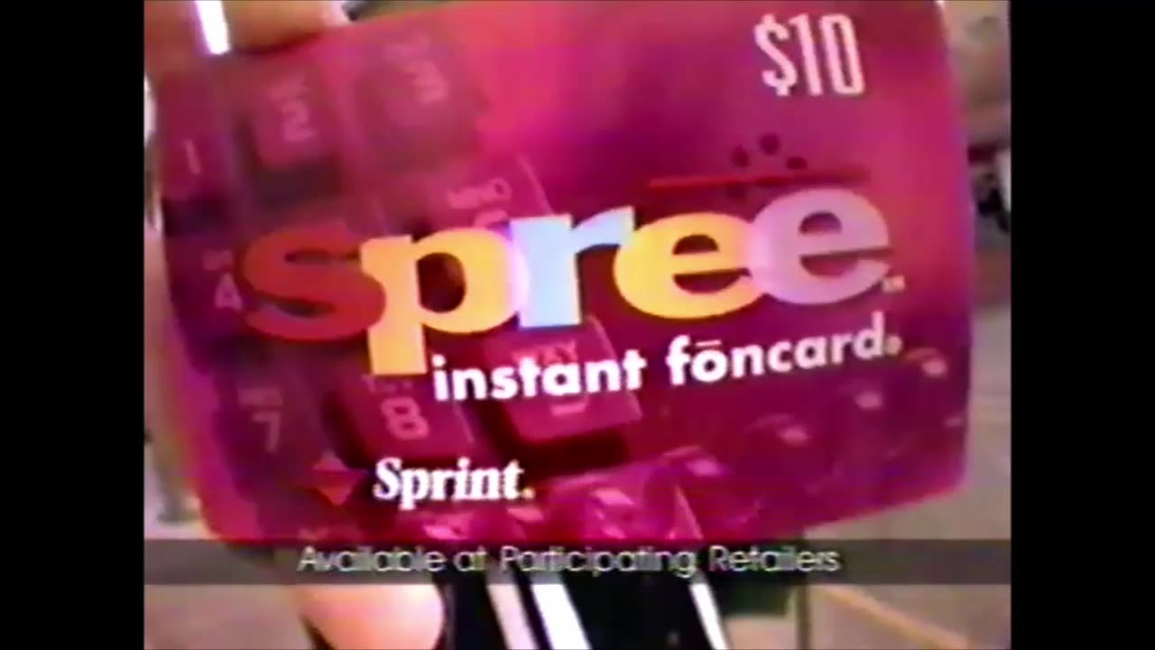 Sprint Spree Phone Card Commercial (1996)