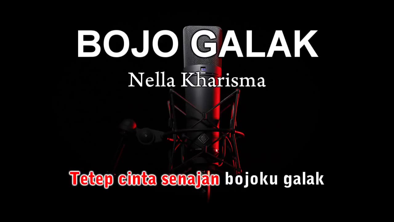 BOJO GALAK | Karaoke Tanpa Vokal