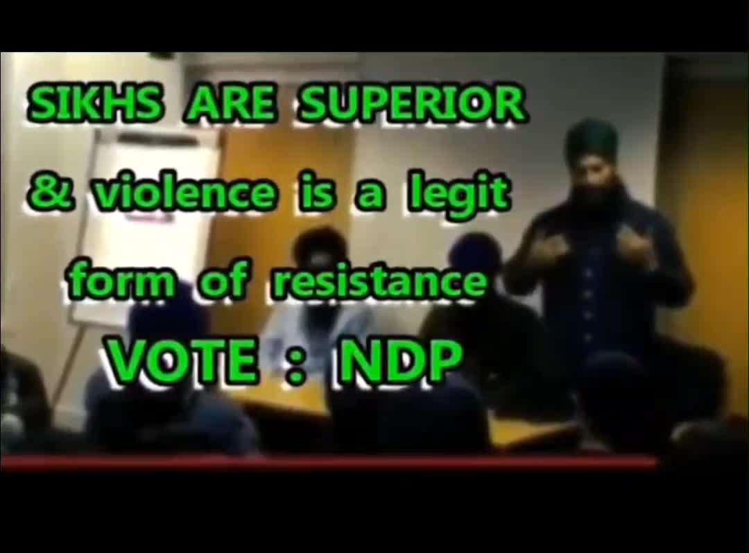 NDP Leader of Canadian Opposition.