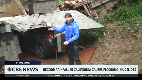 Mudslides destroy several homes in California