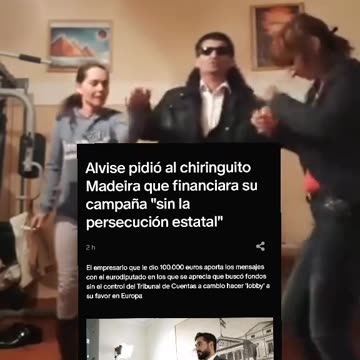 #Alvise pidió al chiringuito #Madeira que #financiara su c#ampaña "sin la #persecución #estatal"
