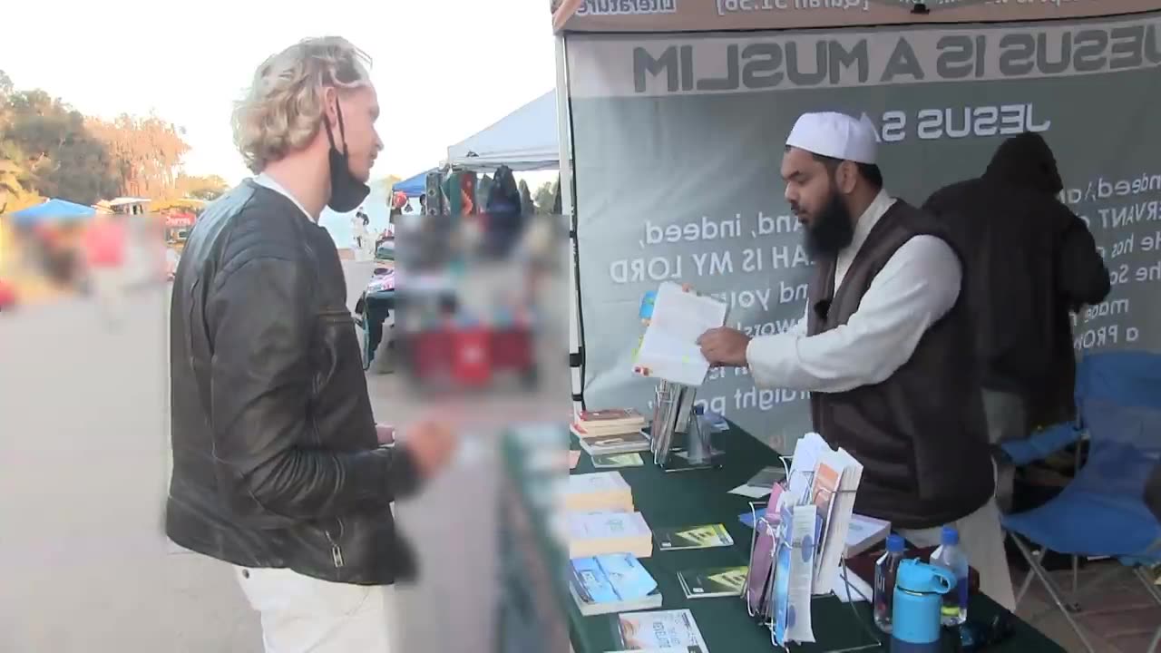 Austrian Inquisitor & Shaykh Uthman - Balboa Park Dawah