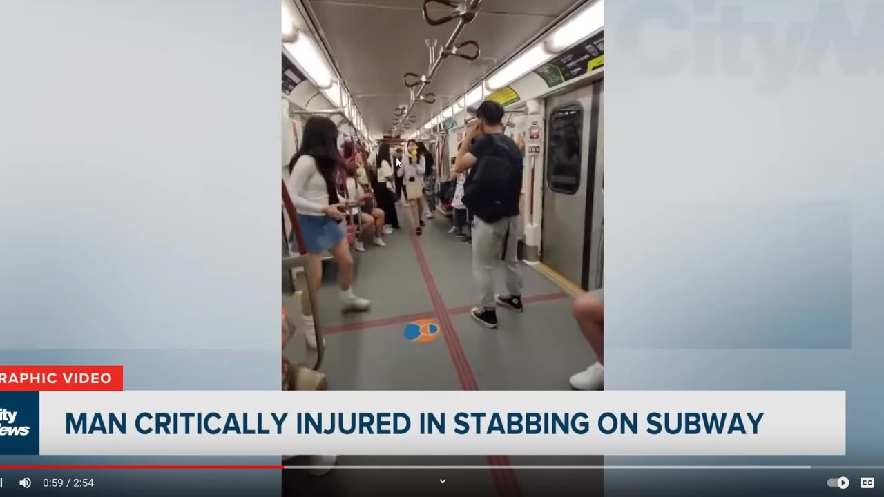 Toronto's TTC stabbing HOAX