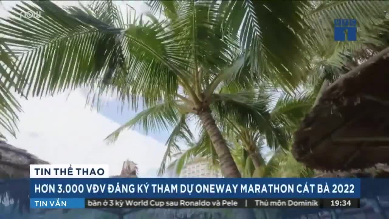 Hơn 3.000 VĐV hào hứng tham dự OneWay Marathon Cát Bà 2022 VTC Now