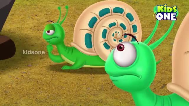 The Horse and The Snail | Funny Short Story For Kids - KidsOne