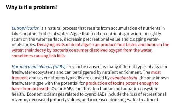 Nutrient Pollution in Florida 2021