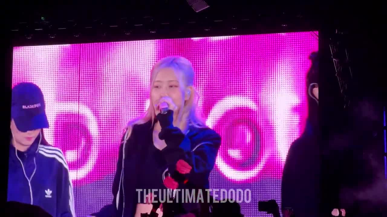 221120 Typa Girl Soundcheck Blackpink Born Pink Tour LA Day 2 Concert 블랙핑크 Live Fancam Performance