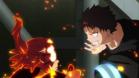 Fire Force - Shinra vs Burns