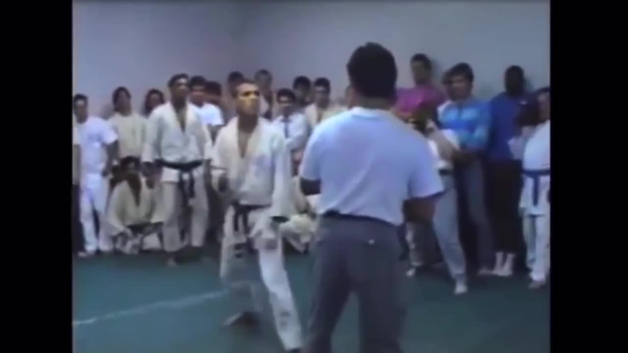 ROYLER GRACIE VS LUTADOR DE KENPÔ