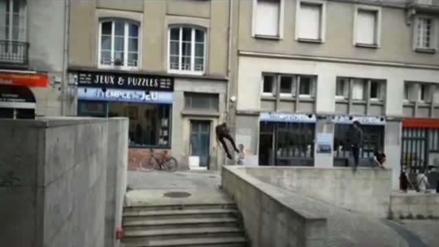 Awesome Parkour Frontflip