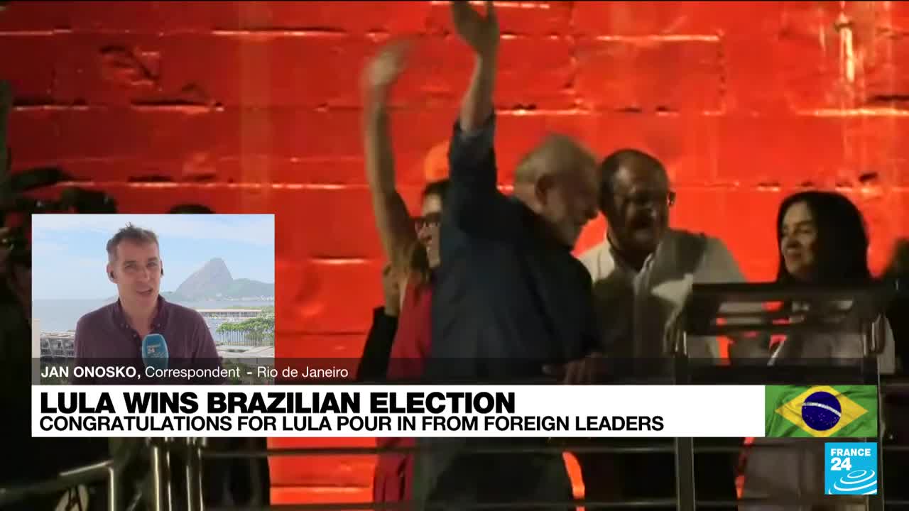 'Trump-style insurrection' after Brazil's Lula defeats Bolsonaro_ • FRANCE 24 English