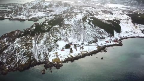NORWAY Travel Snowfall Nature Free HD Videos