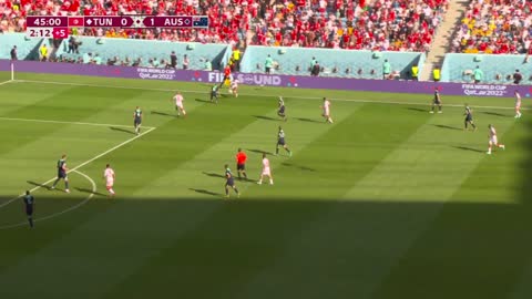 Magic header from Duke! | Tunisia v Australia | FIFA World Cup Qatar 2022