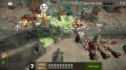 The Walking Dead No Man's Land Door Stopper Round 49