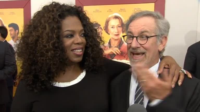 Winfrey and Spielberg use food and film to unite audiences