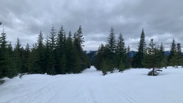 Weather Based Contingency Planning – Potato Hill Sno-Park – Central Oregon – 4K