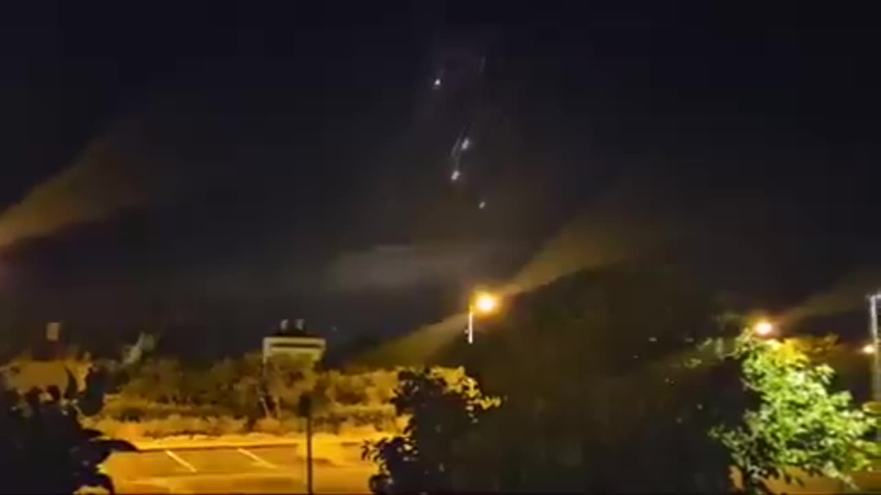 A barrage of missiles was fired from Lebanon towards the northern regions of Israel