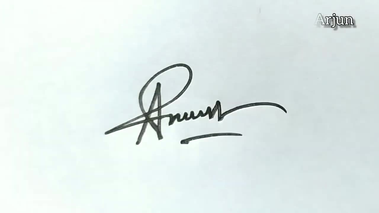 Best A Letter Signature |