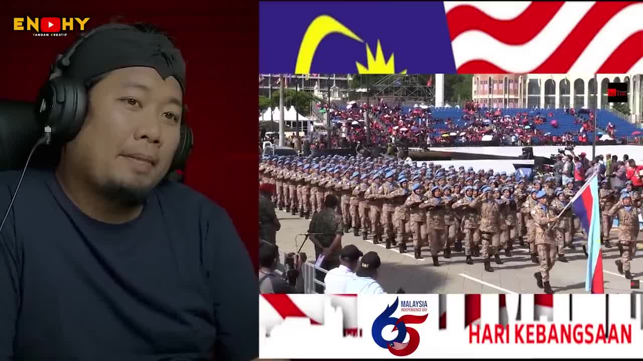 MALAYSIA NASTIONAL DAY PARADE 2022, Reaction By Endhy T.k From Indonesia