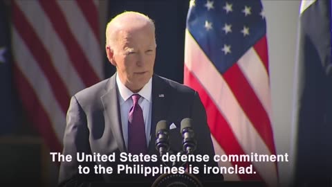 BIDEN PROTECTING THE PHILIPPINES