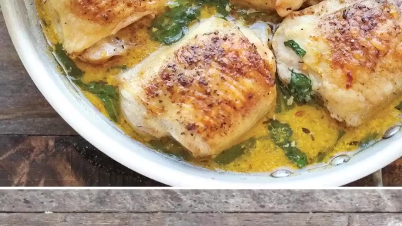 Lemon butter chicken