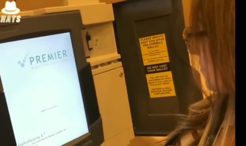 She Hacks into the Voting Machine in less than 2 mins