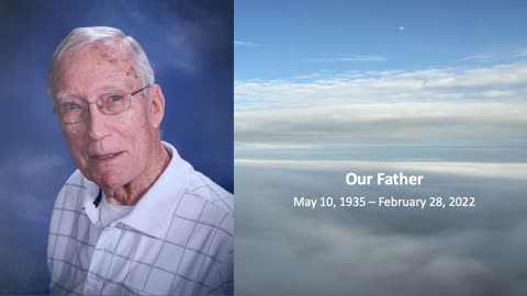 For the Repose of the Soul of my Father - Happy Birthday! at 7:00 p.m. EDT 05/10/2023