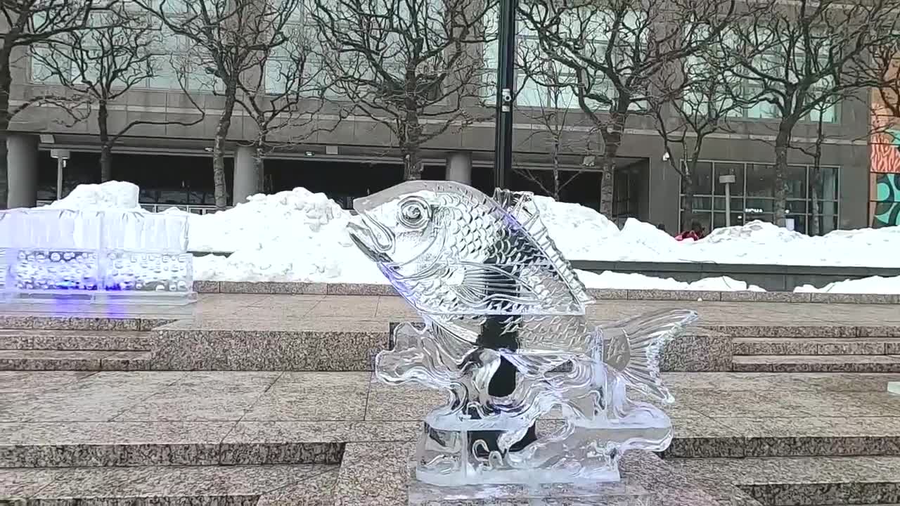 7 Magnificent Lunar New Year Ice Sculptures In NYC