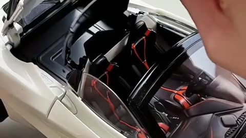 McLaren 720s Spider Car Model