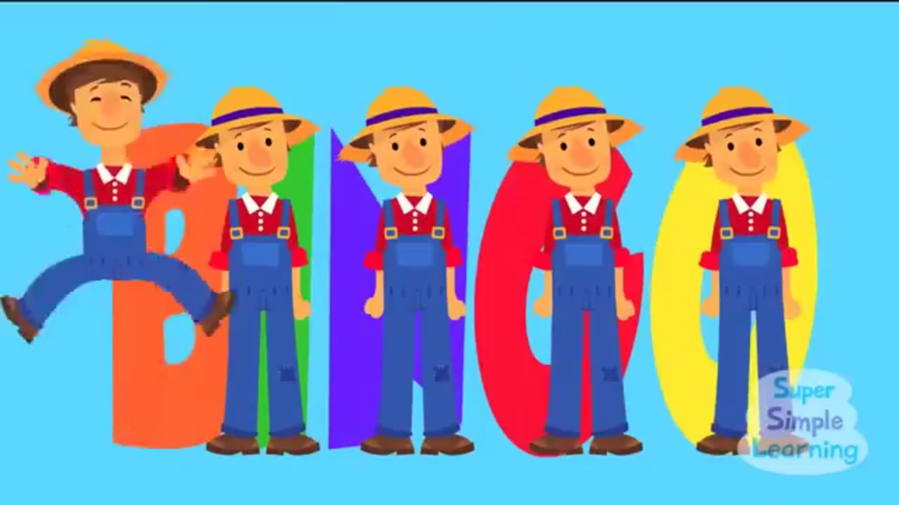 BINGO _ Nursery Rhymes For Kids _ Super Simple Songs