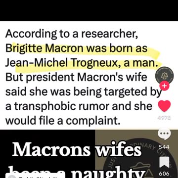 Macron felesége'😂