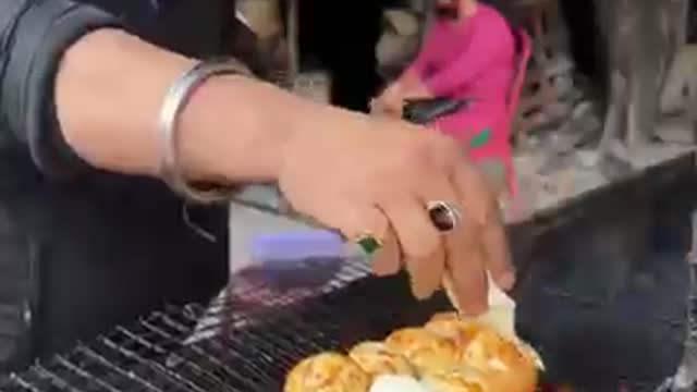 Egg Roast Kolkata Street food