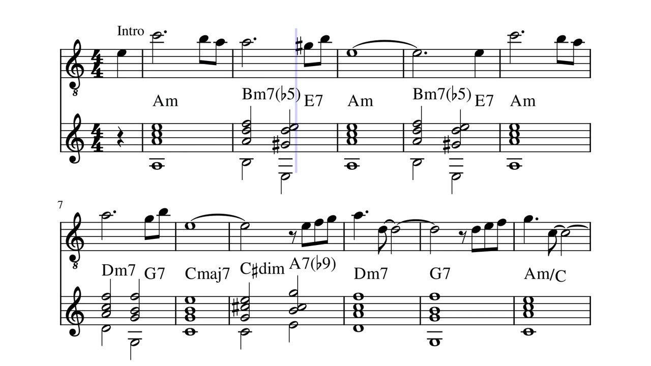 Luis Bonfa - Orfeu Negro Black Orpheus Manhã de Carnaval arr. for 2 guitars (sheet music)