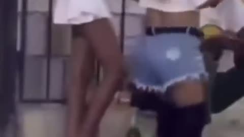 Midget Working Her Hooters Fit