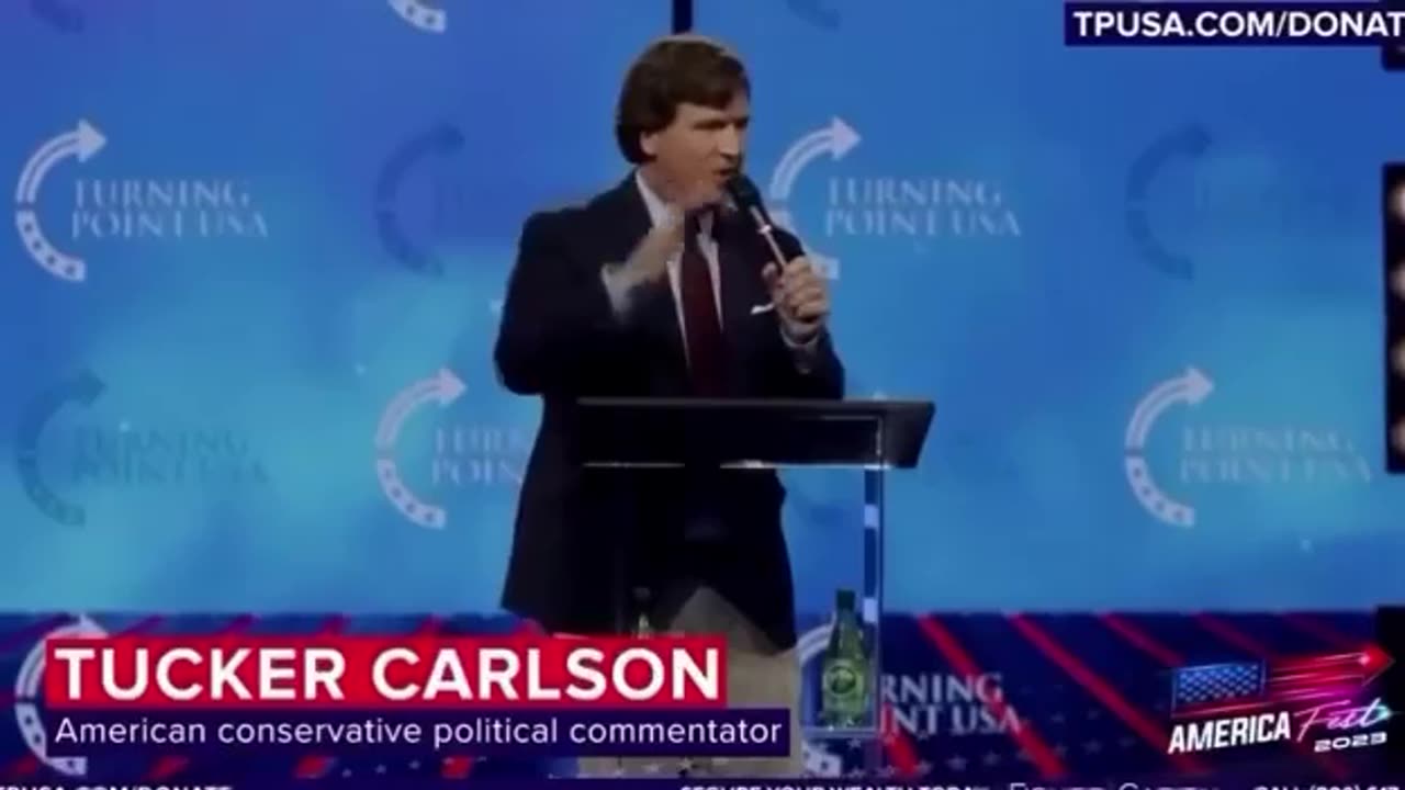 Tucker Carlson Makes It Clear Who Is Intentionally Destroying Our Country