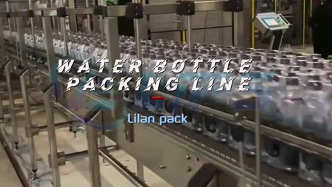 Water bottle packing line #Waterfilling#foryou#Turnkeyline#industrial