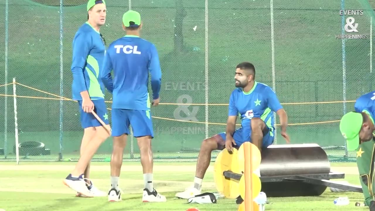 Babar Azam Special Practice Session For Afghanistan Series