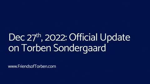 December 27th: Official Update on Torben Sondergaard