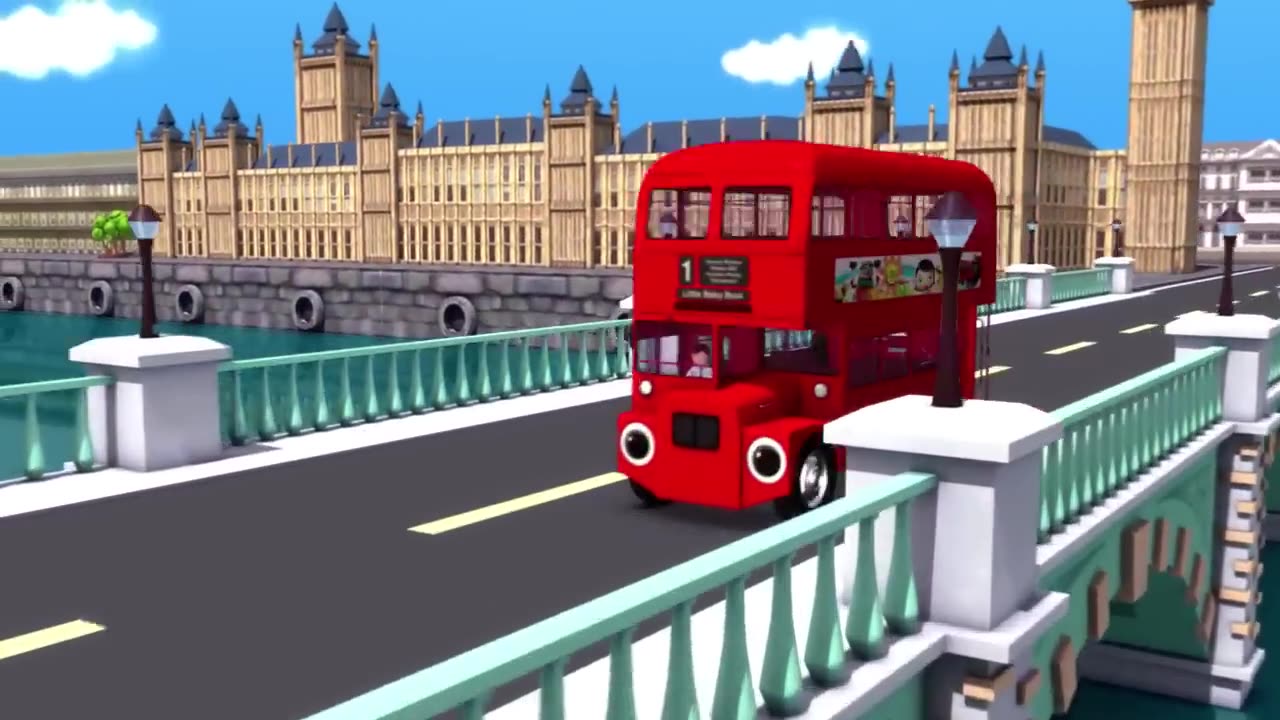 Wheels On The Bus _ Nursery Rhymes for Babies by LittleBabyBum - ABCs and 123s